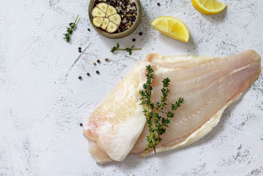 Filete de pescado a la caribeña Tres Jotas